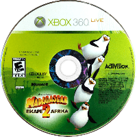 Madagascar Escape 2 Africa Xbox 360 US box art